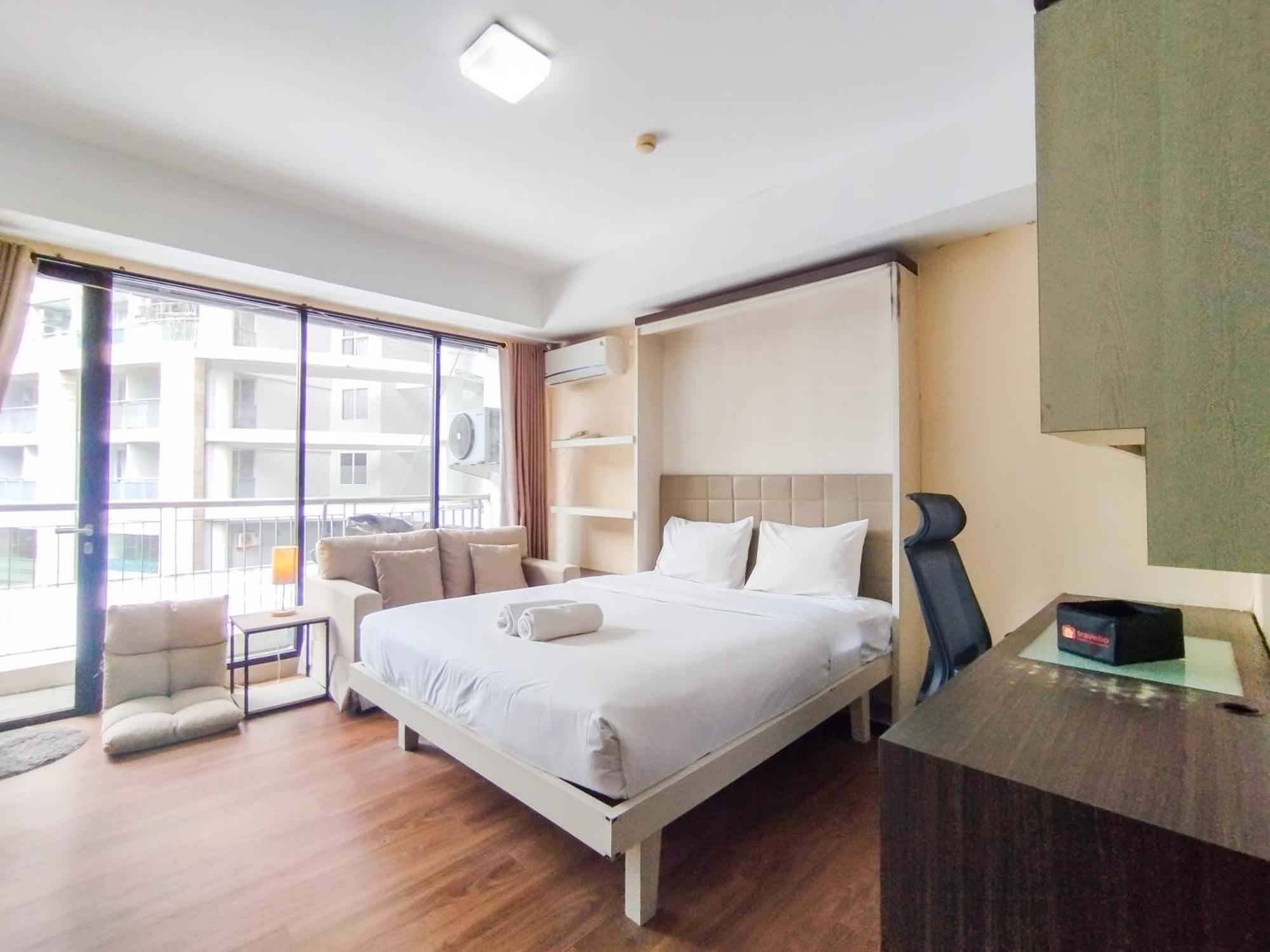 Simply And Comfy Studio Room Apartment Beverly Dago By Travelio Bandung Eksteriør billede